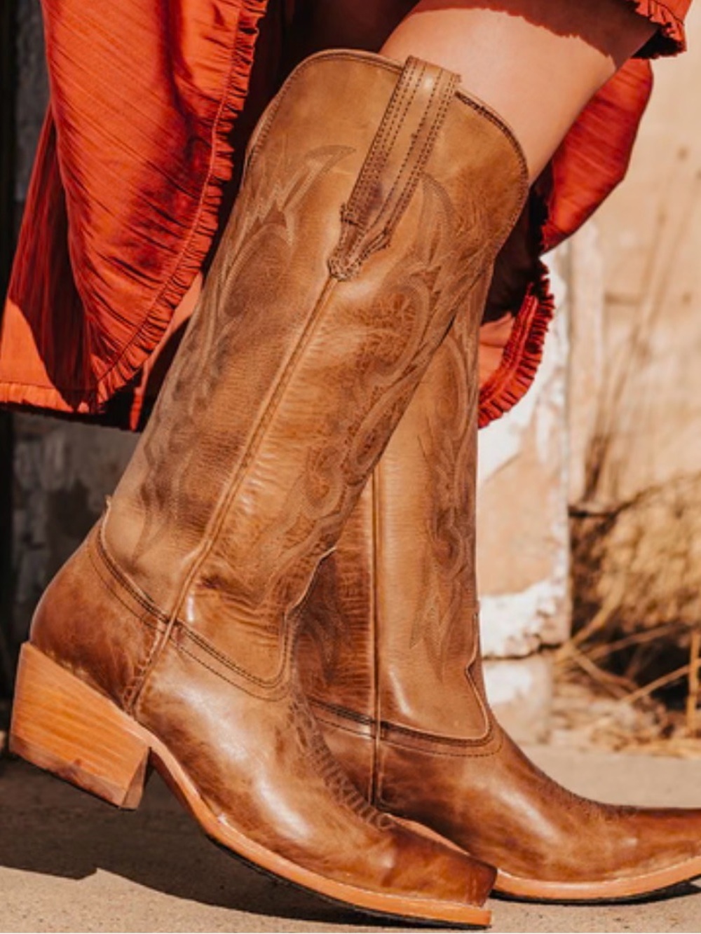 Freebird Woodland Tan Cowgirl Boots - Picture 11 of 12